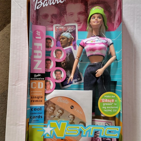 Nsync Fan Barbie Etsy