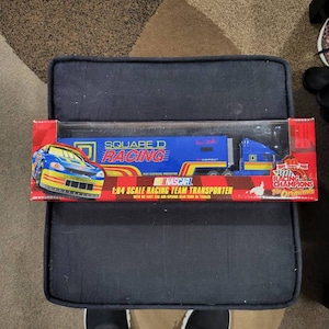 Racing Champions 1999 Square D Racing Kenny Wallace Racing Team Transporter