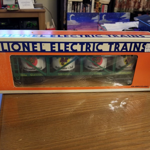 Lionel 6-19940 Lionel Railroader Club 1996 Inside Track Vat Car