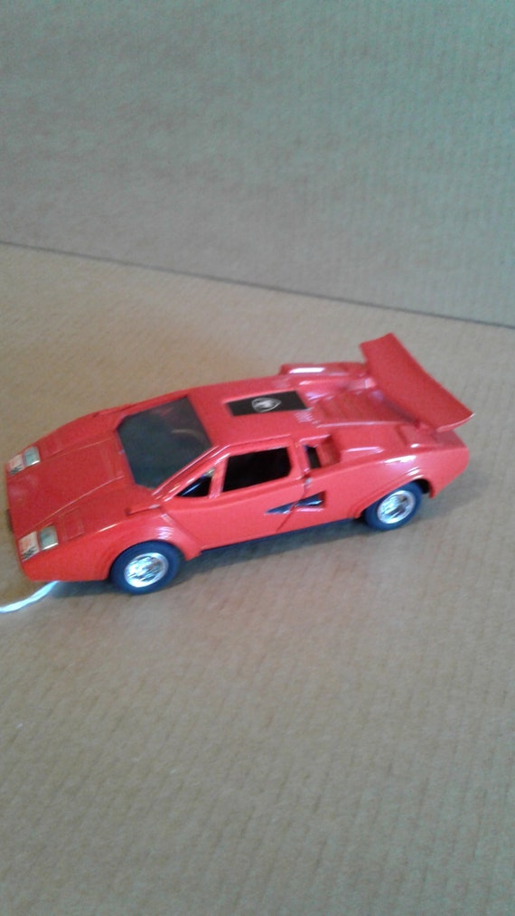 Shinsei Mini Power Red Lamborghini Countach With Opening Etsy