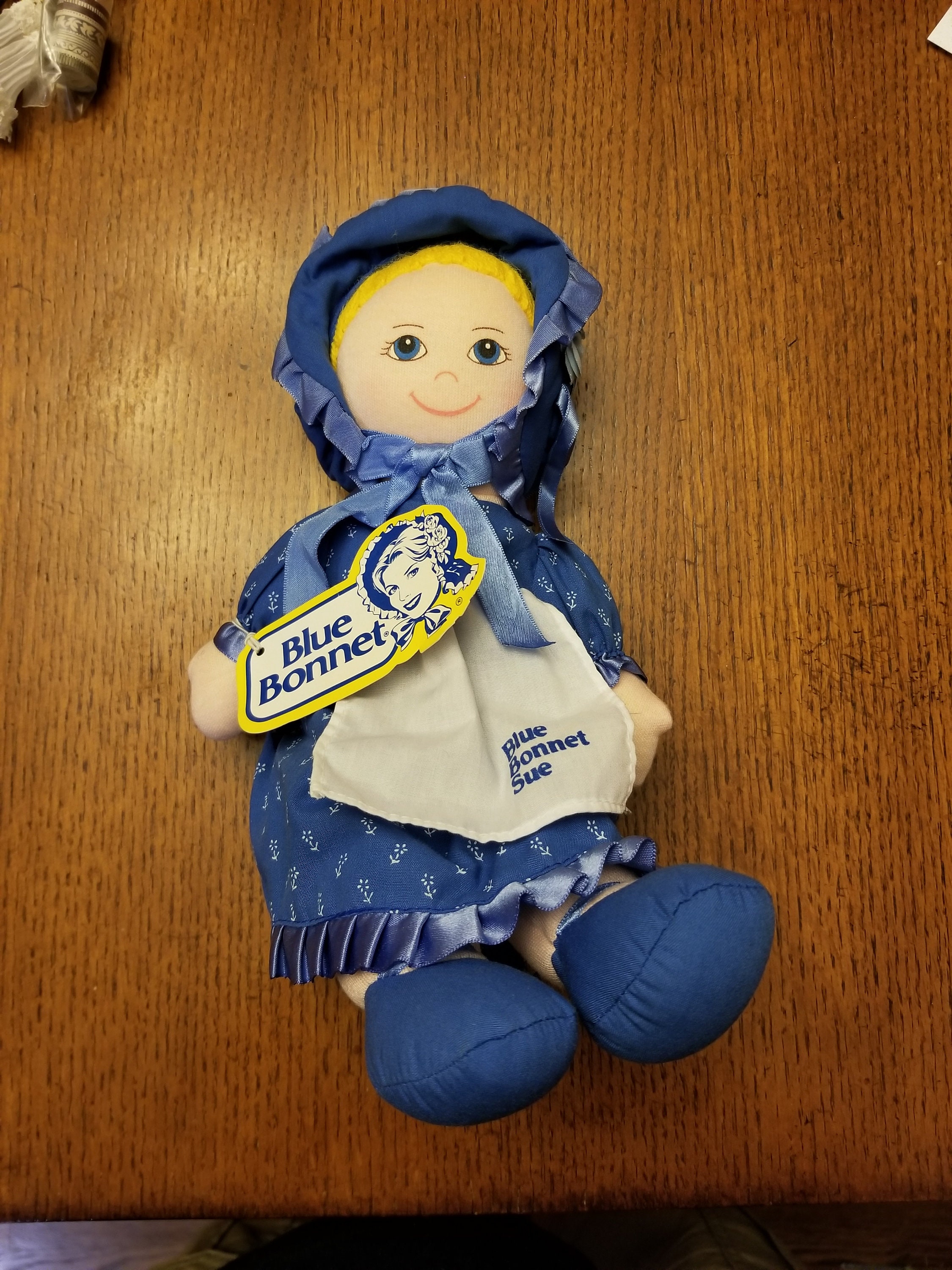 Blue sales bonnet doll