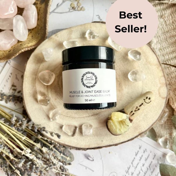 Handmade Muscle and Joint Balm: Natural Relief for Arthritis & Aches