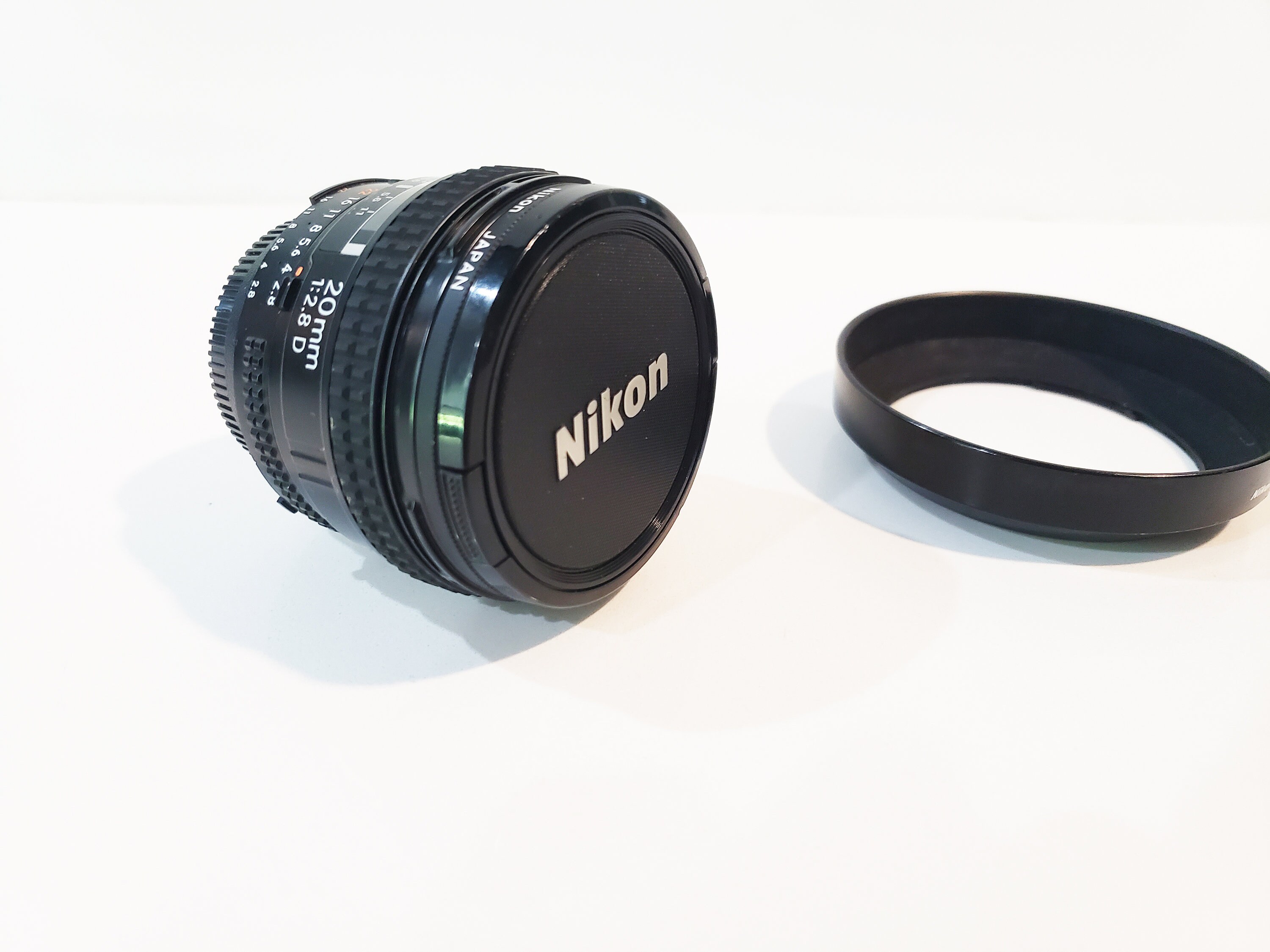 Nikon AF NIKKOR 20mm F/2.8 D Lens Japan W/ HB-3 Hood - Etsy