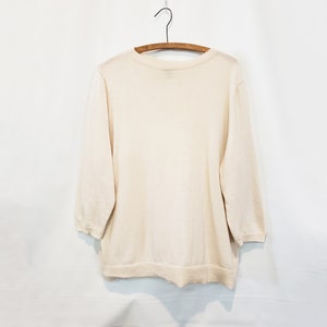 White Cashmere Tunic Sweater 3X - Talbots - Very high quality and oh so soft!