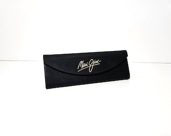 Estuche plegable para gafas Maui Jim con cierre magnético y estuche negro para gafas de sol