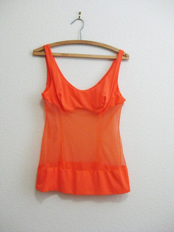 orange babydoll