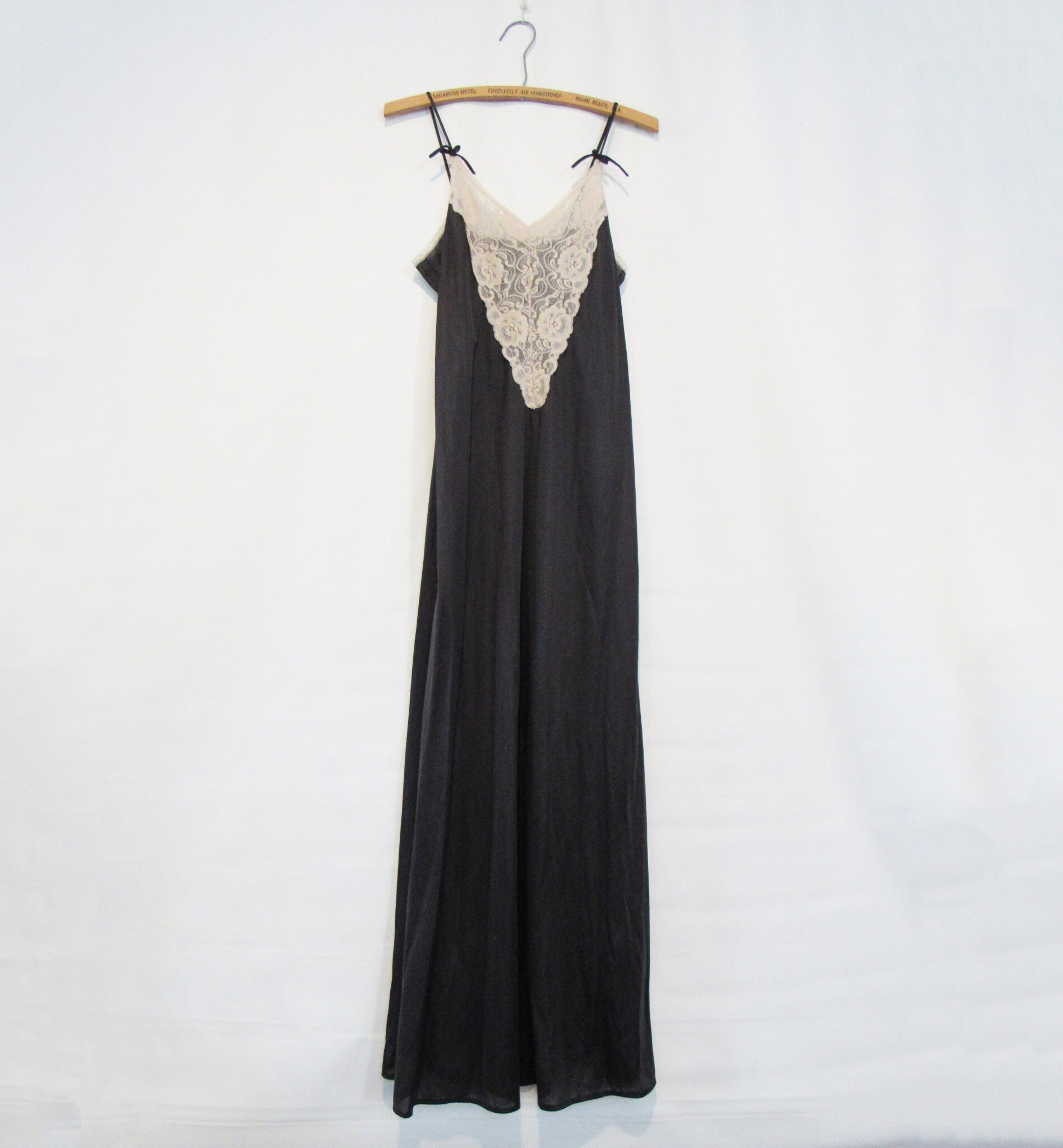 Sexy Black Nightgown