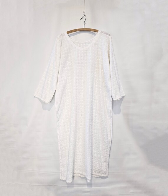 chinese dress ladies White Embroidery Dress – Amari Moda main image 0