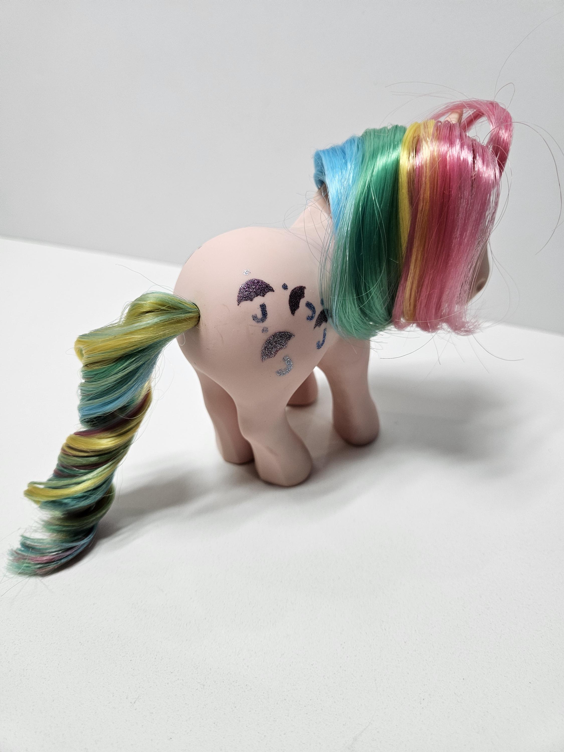 Parasol Rainbow Pony - G1 My Little Pony – Hasbro, Hong Kong - Etsy