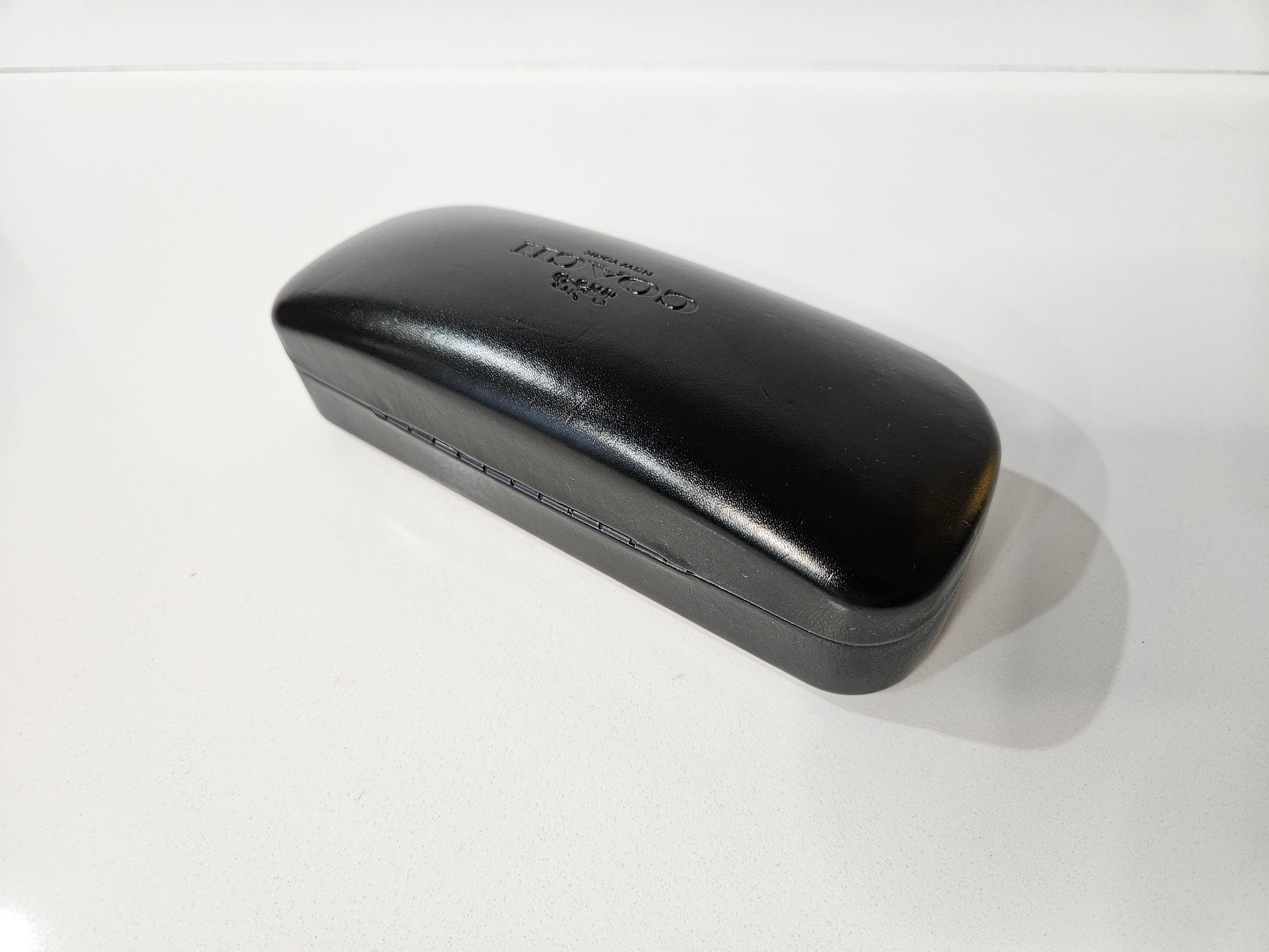 Coach Black Hard Shell Sunglasses Case – Classic Logo, Faux