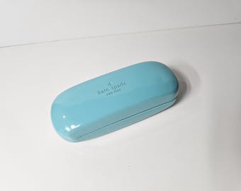 Kate Spade Turquoise Eyeglasses Case - Blue Hard Shell Sunglasses Case