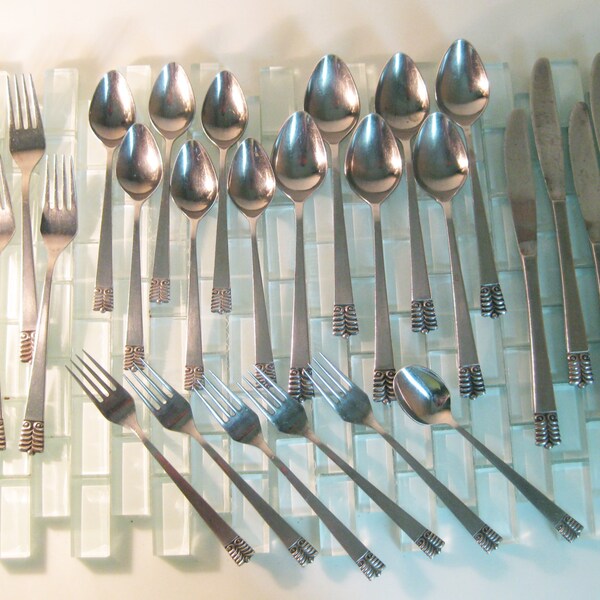 Moderne inox couverts de table la valeur atomique 30 pièces Japon