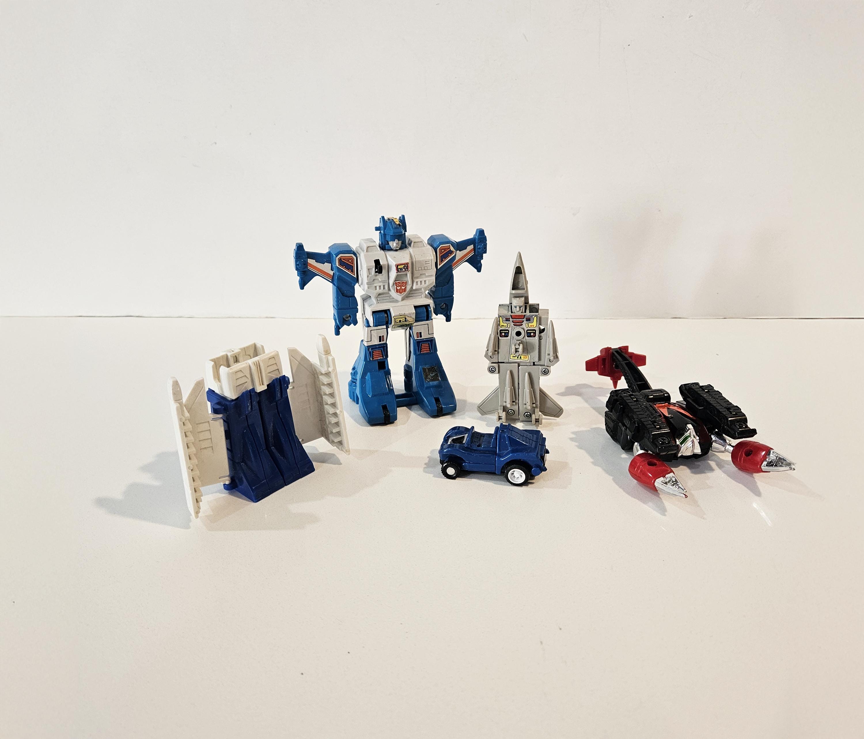 1980s Japanese Robot Toy Lot – Takara, Bandai, Excite