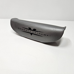 Authentic Vuarnet Extreme Sunglasses Case - Silver Gray Snap Closure Velvet Lined OEM