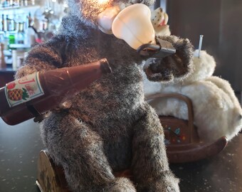 Automaton Drinking Bear Toy - 