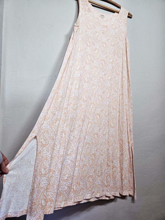 Buy Chaps Chaps Ralph Lauren Paisley Jersey Knit Nightgown – Cotton Rayon XL Online in India