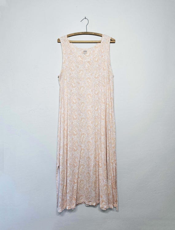 Buy Chaps Chaps Ralph Lauren Paisley Jersey Knit Nightgown – Cotton Rayon XL Online in India