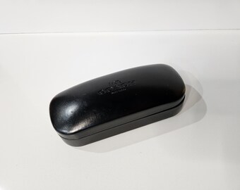 Coach Black Hard Shell Sunglasses Case – Classic Logo, Faux 