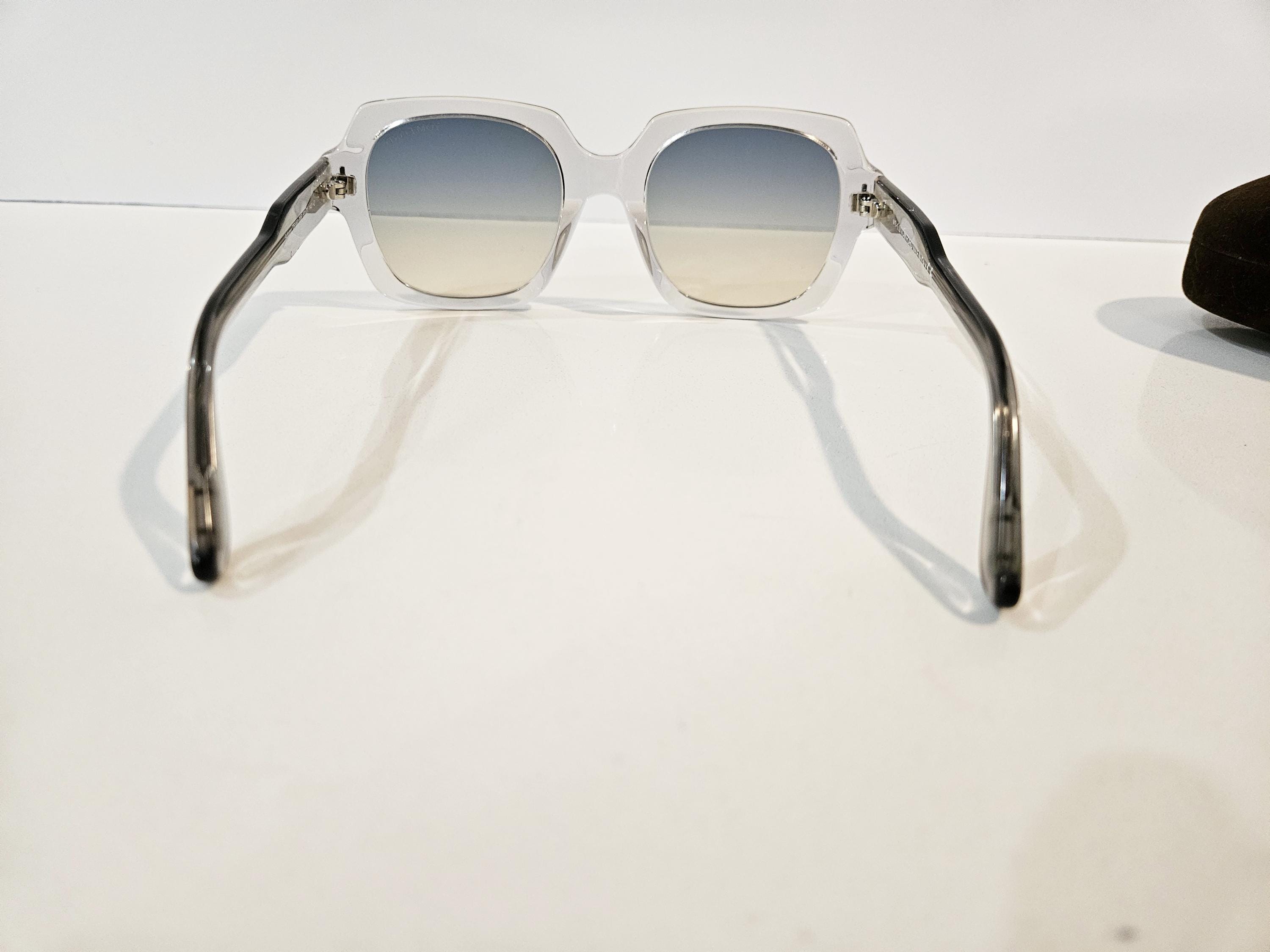 Tom Ford Clear-Frame Gradient Sunglasses TOM FORD TF 188 FEDERICO CLEAR GRADIENT AUTHENTIC FRAME  main image 4