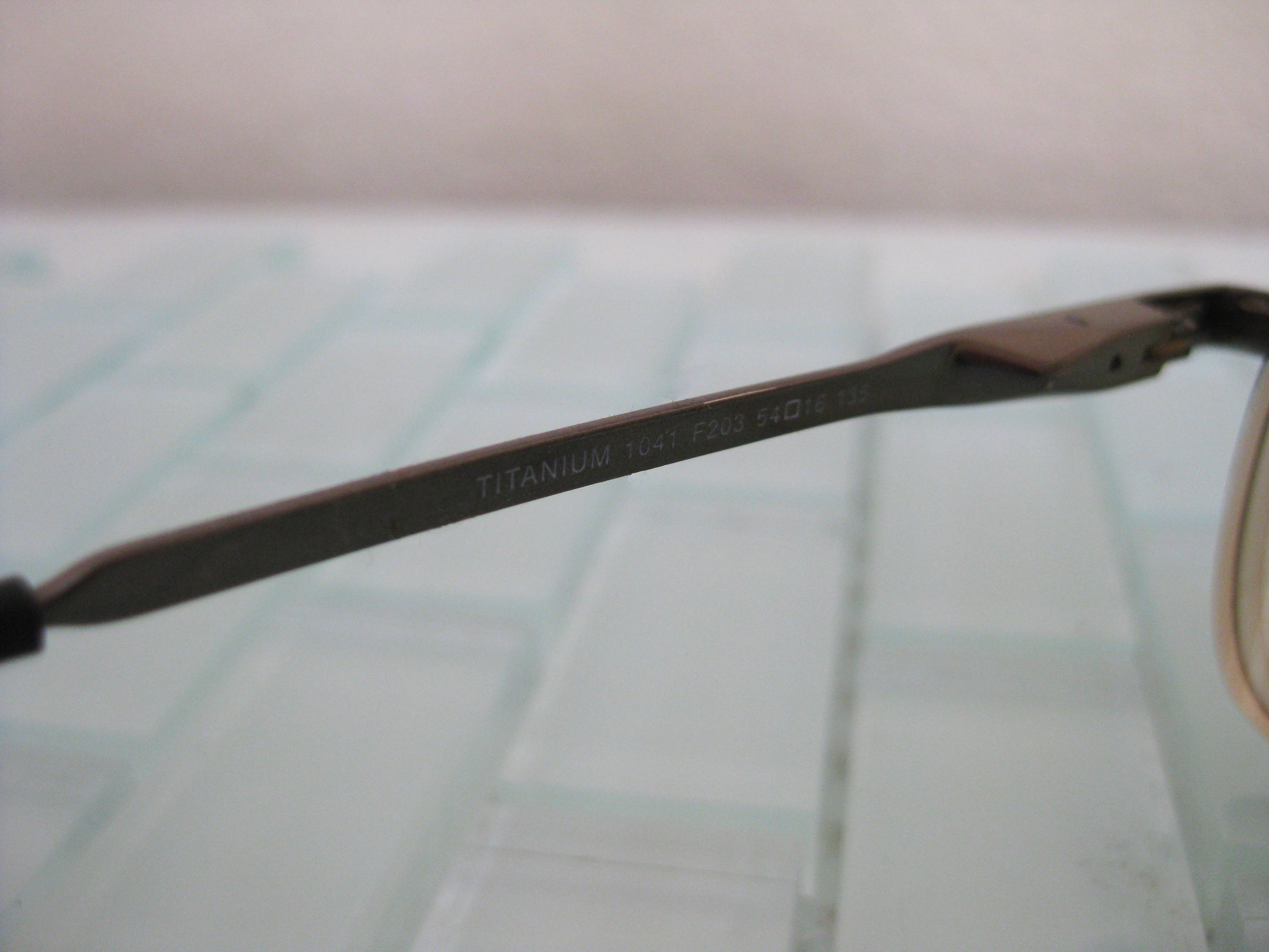 Luxottica Titanium Mens Frames 1041 - Etsy