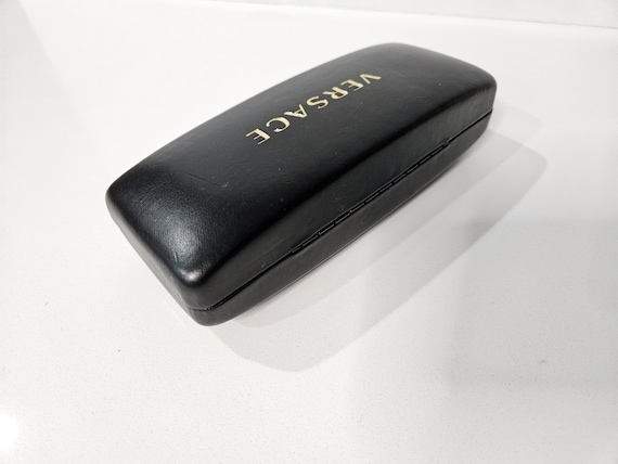 Authentic Versace Hard Shell Sunglasses Case w/ b… - image 3