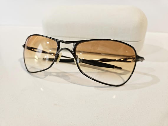 Oakley Crosshair Sunglasses W/ Amber Gradient Lenses  display picture 1
