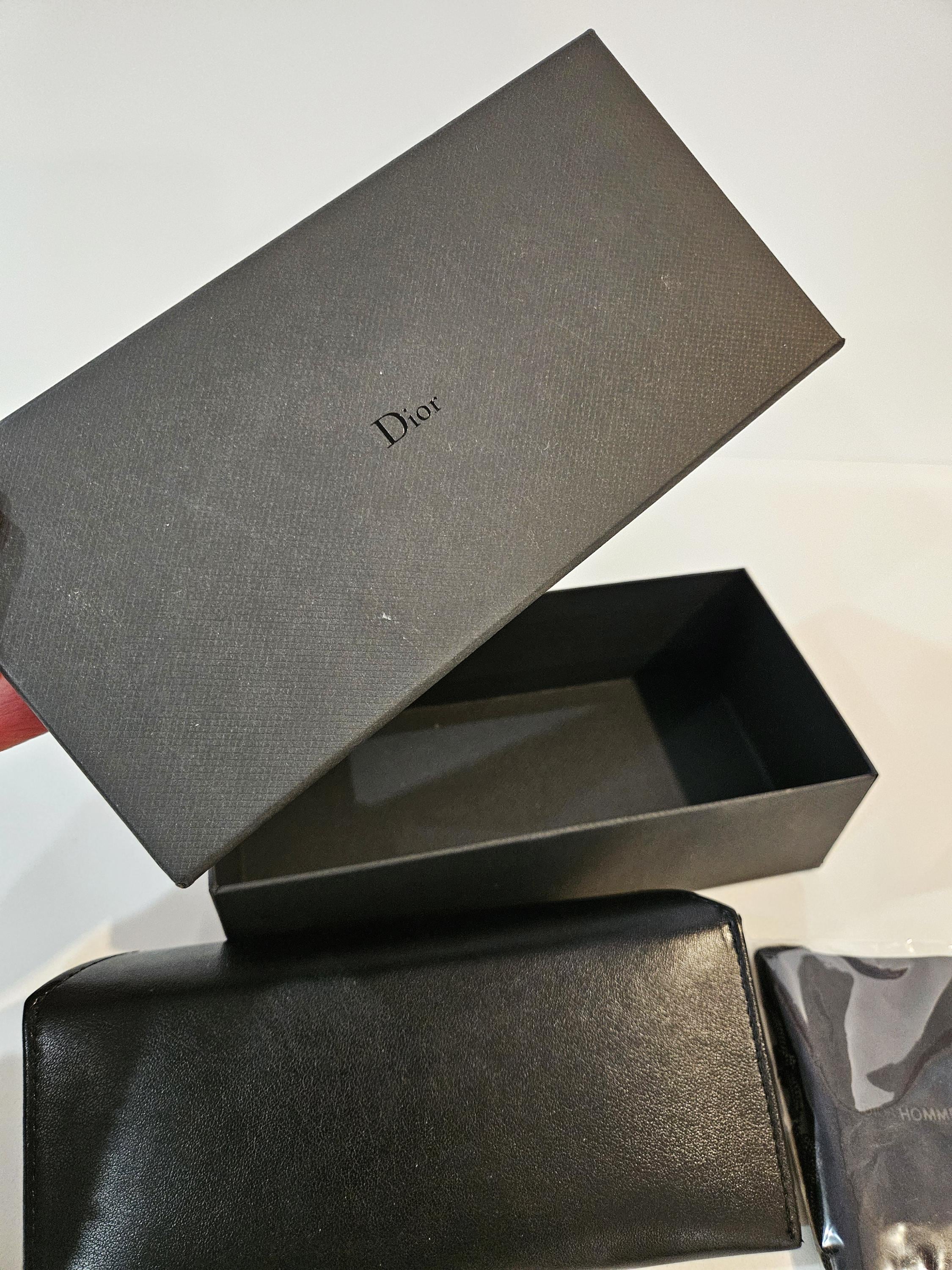 Dior Homme Authentic Sunglasses Case With Box, Soft Case