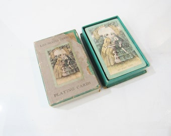 1920s Playing Cards - Les Modes Godey - Victorian Women in a Garden - Sealed in Box