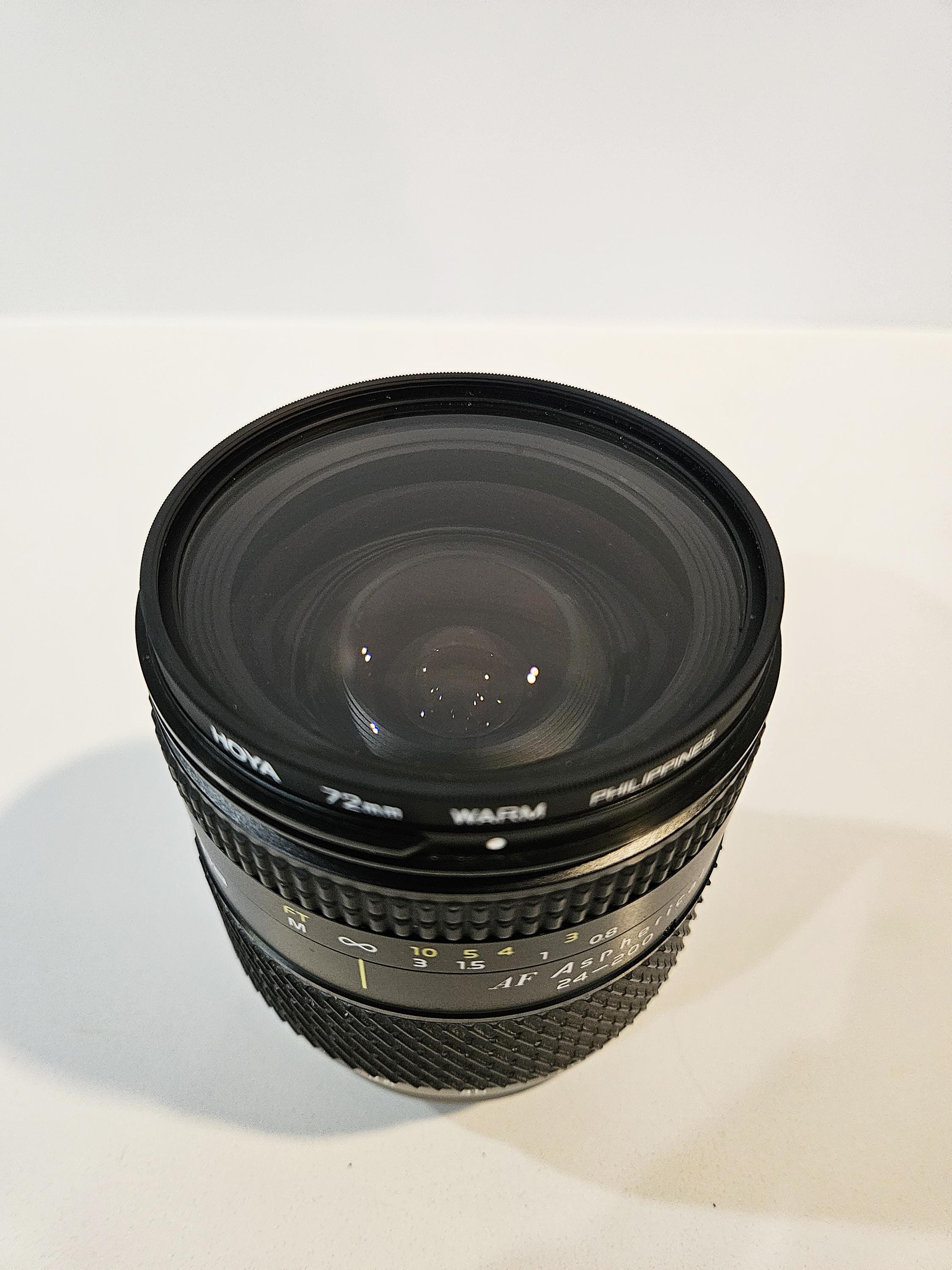 Tokina Lens AT-X AF Aspherical 24-200mm F/3.5-5.6 for Nikon F 