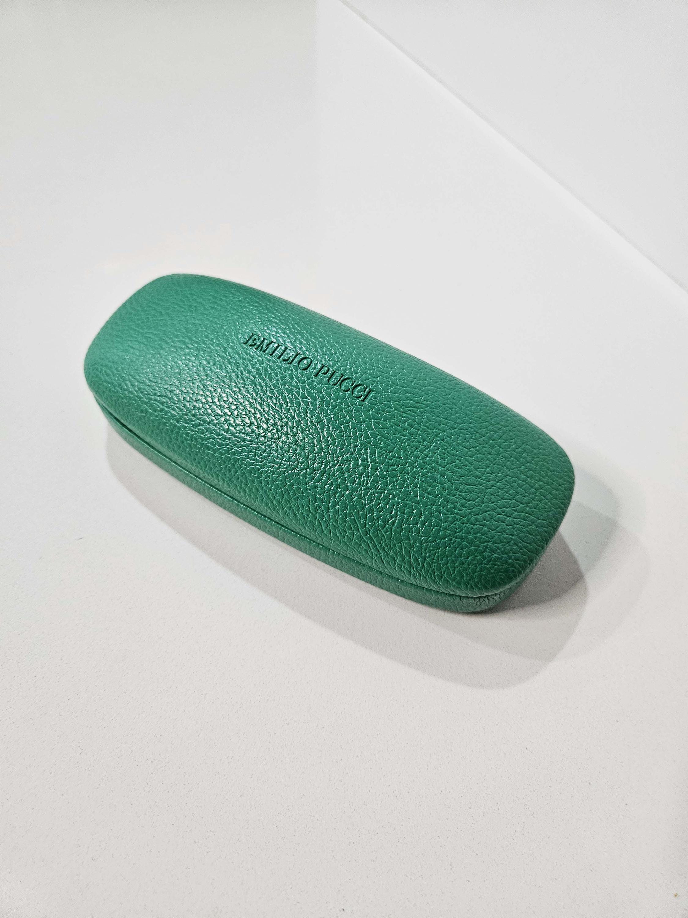 Emilio Pucci Turquoise Eyeglass Case-NEW Emilio Pucci EP0233 87V - Sunglasses for Woman – LookerOnline main image 2