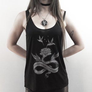 NEÏVÉTE // Women&#39;s Dark Art Tank Top