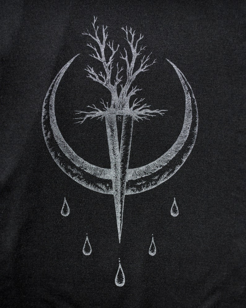 FERAL SACRAMENT Women/'s Black Leggings