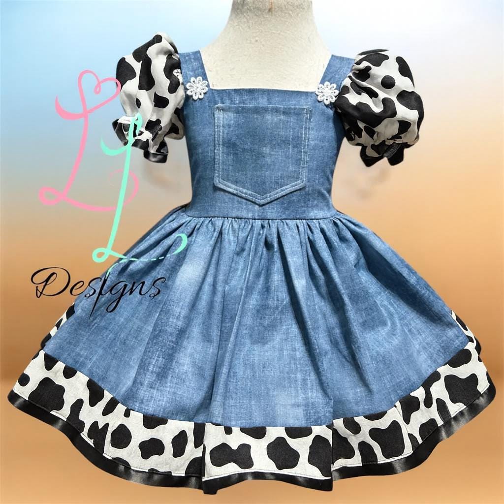 white christmas dresses Daphne Denim Tutu Dress – Abby Apples Boutique