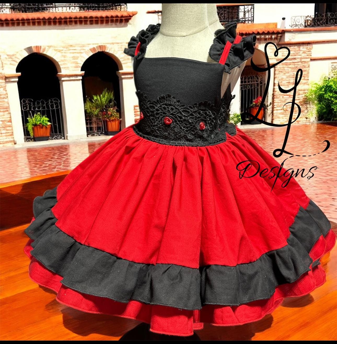 open lace back dress Santiago Cut-Out Ruffle Maxi Dress Black– Selfie Leslie
