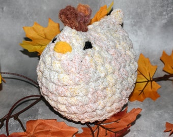 Harvest Hens & Pumpkins
