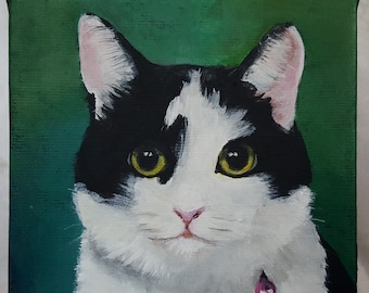 6"x6" Custom Painting of YOUR pet