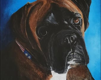 16"x20" Custom Painting of YOUR pet