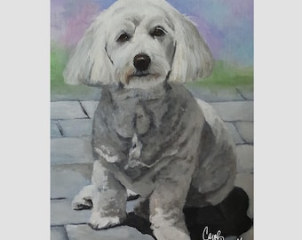 8"x10" Custom Pet Portrait