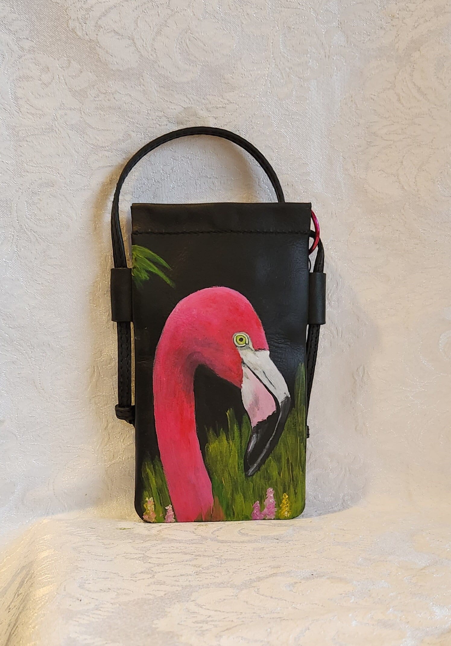 Smartphone Crossbody Bag Madewell Leather Phone Bag Hand Painted