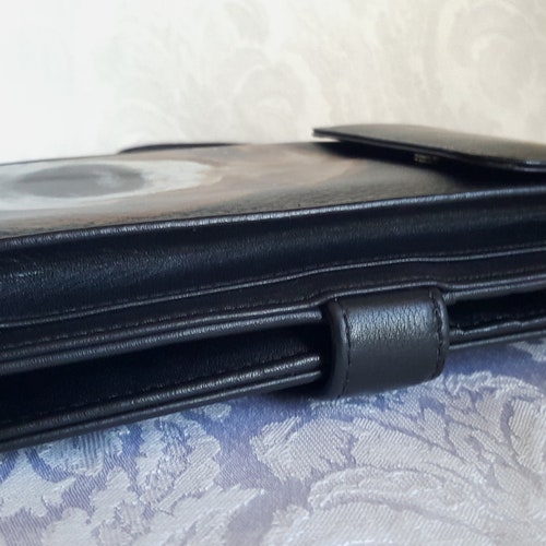 Custom Painted Phone Wallet Crossbody Purse Leather Hand Painted with shops YOUR Pet's Portrait