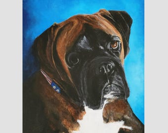 16"x20" Custom Painting of YOUR pet