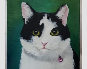 6"x6" Custom Painting of YOUR pet