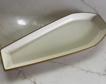 Denby Stoneware Made in England "Coffin" Tray