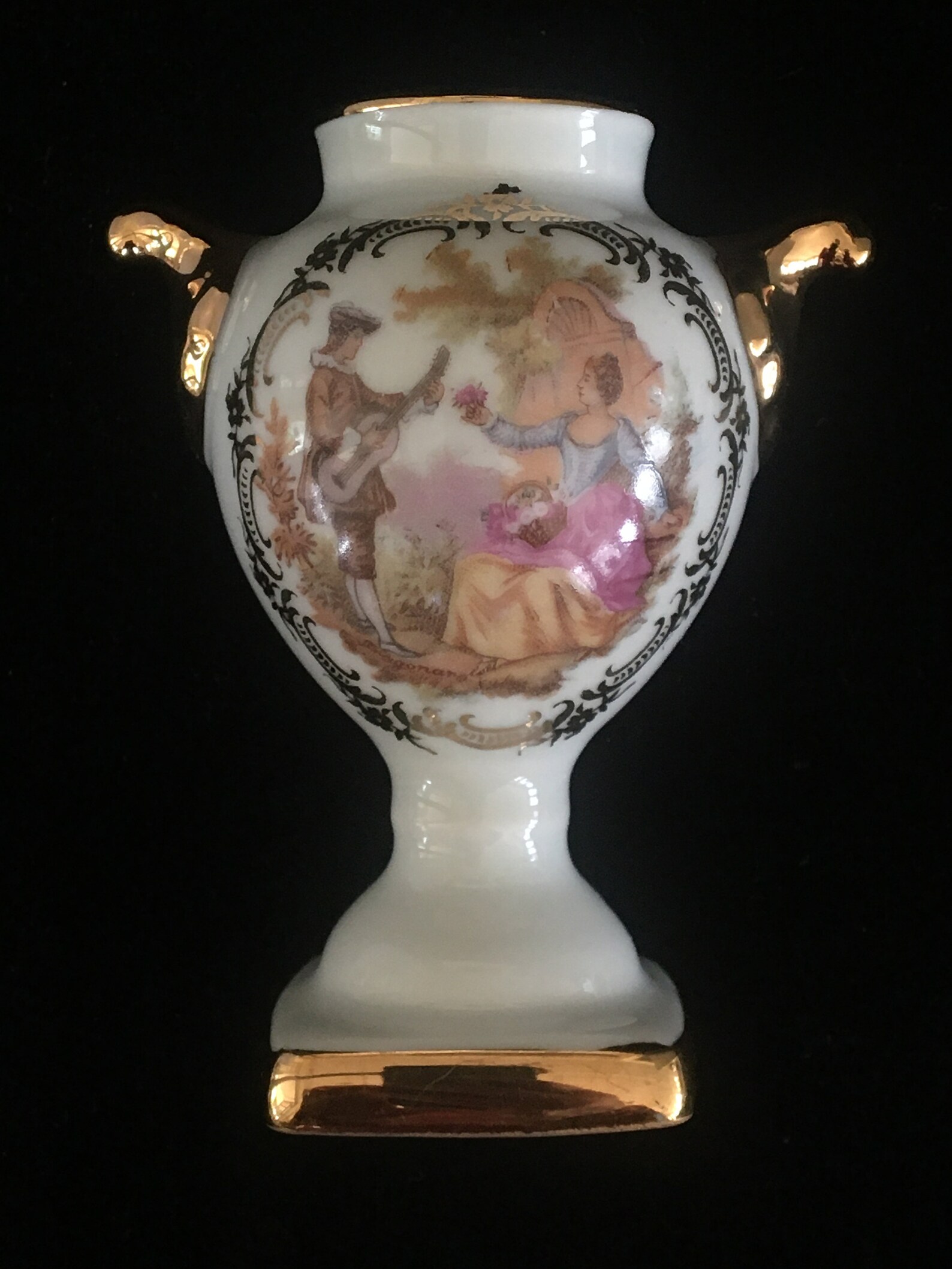 Limoges Miniature Vase Etsy