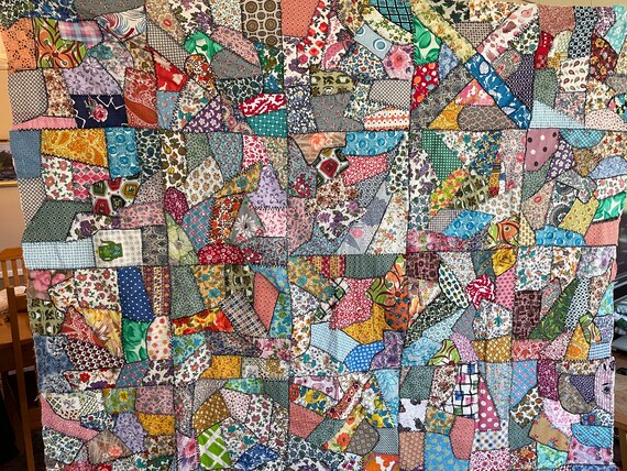 crazy quilt top