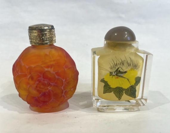 Two Vintage Perfume Bottles