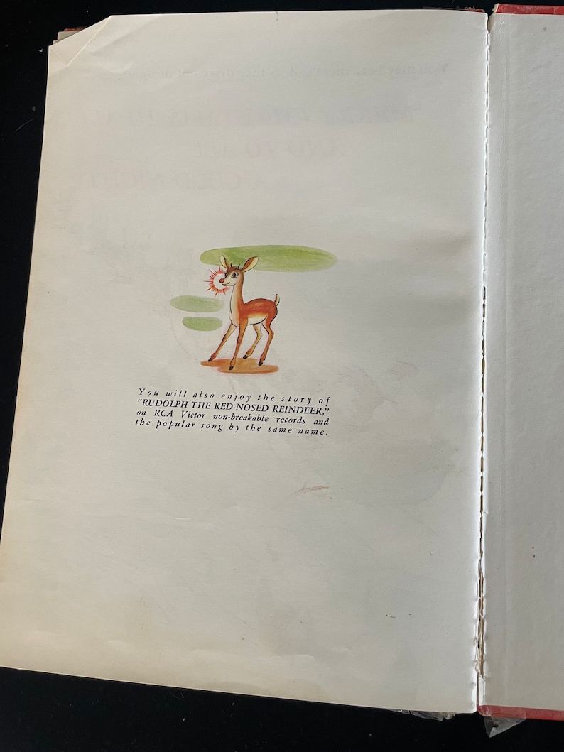 Rudolph the Red Nose Reindeer by Robert L. May - Etsy