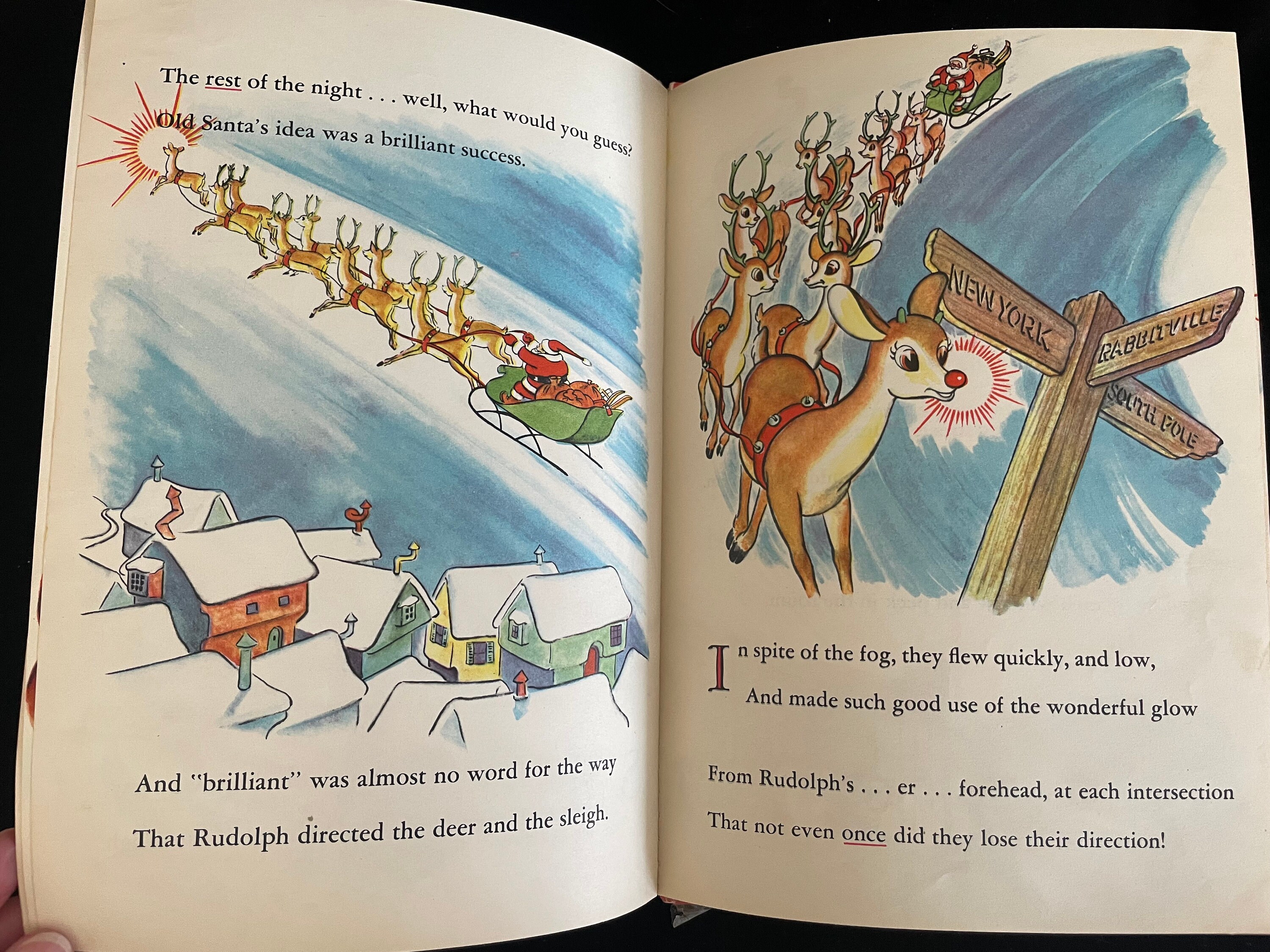 Rudolph the Red Nose Reindeer by Robert L. May - Etsy