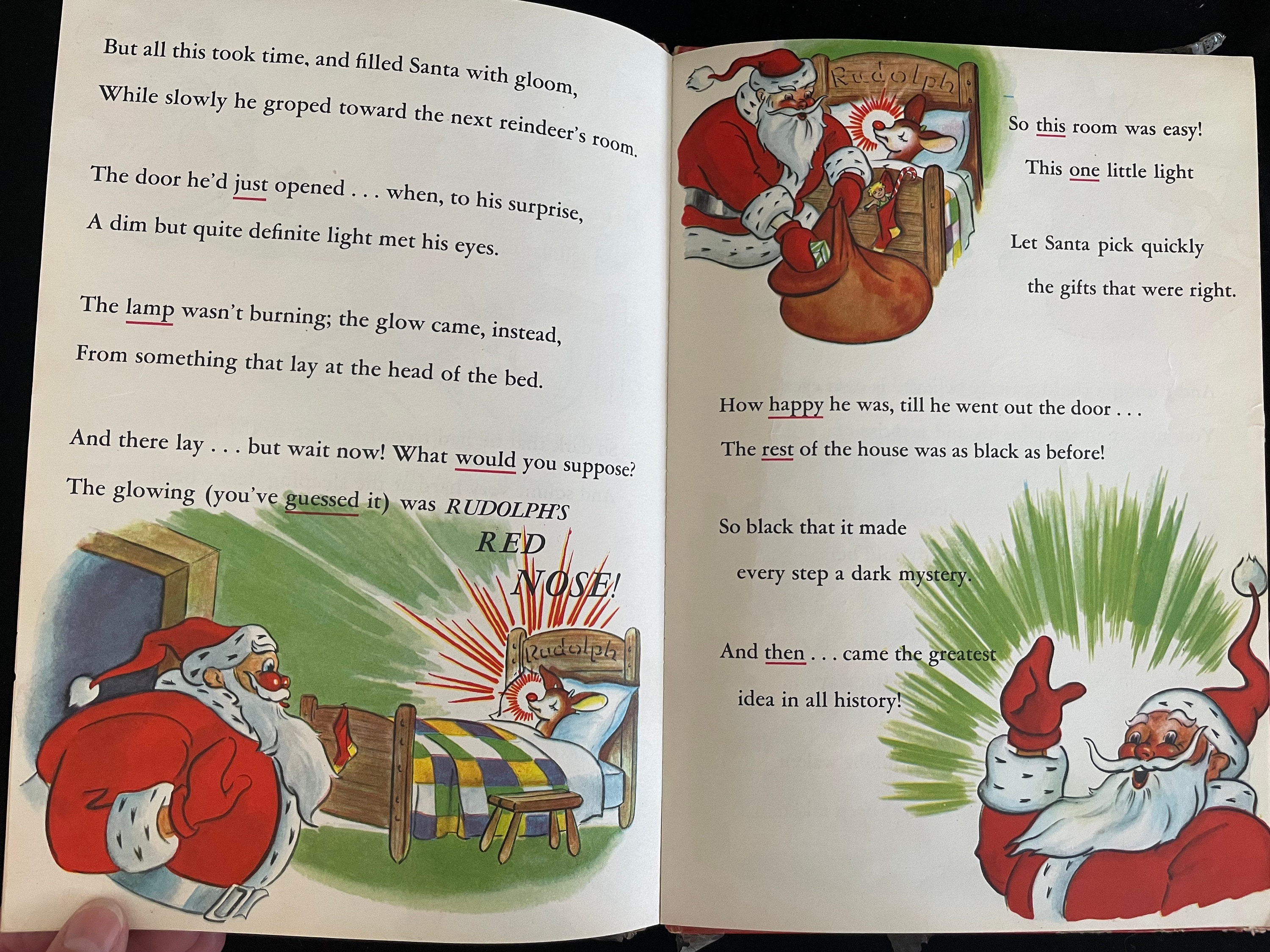 Rudolph the Red Nose Reindeer by Robert L. May - Etsy