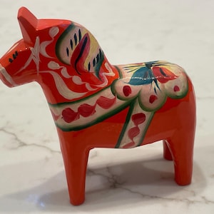 Small Swedish Dala Horse